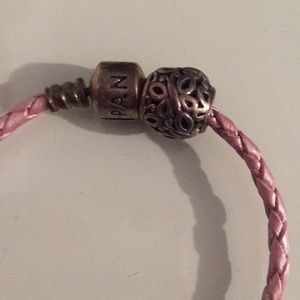 Pandora Silvery Butterfly Charm